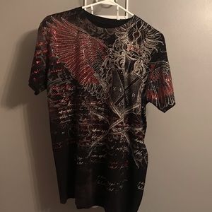Men’s Graphic Tee by Black